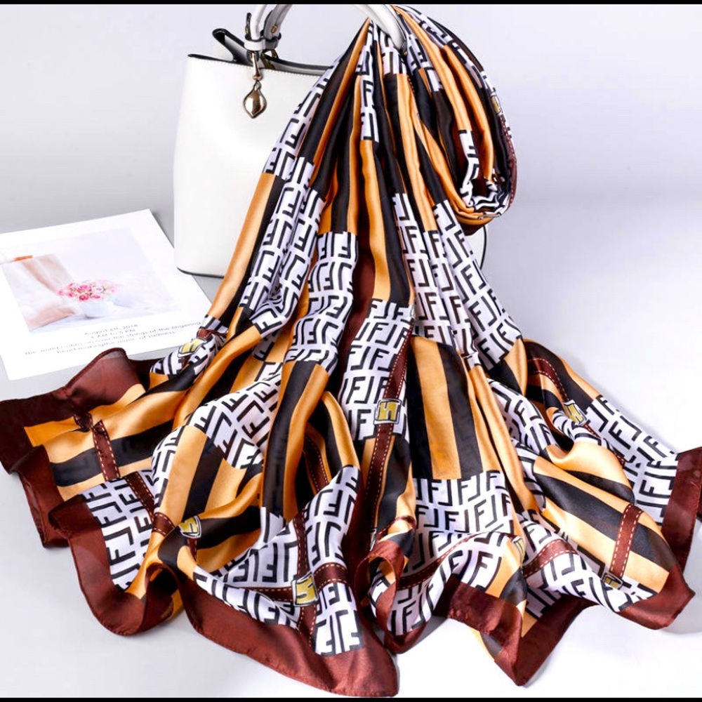 Beautiful brown scarf